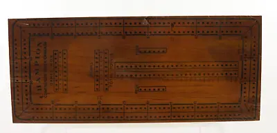 Vintage Champion Cribbage Board 2 Player Continuous Track New • $49.95