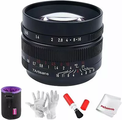 $216 • Buy US 7artisans 50mm F0.95 Large Aperture Portrait Lens For APS-C Nikon Z Mount ZFC