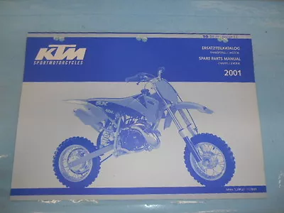 2001 KTM 50SX Pro Senior LC Engine And Chassis Spare Parts Manual 320822 • $11.65