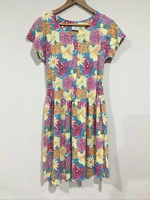 Favourites Best & Less Vintage Floral Dress Size 8 - *Altered* • $22.95