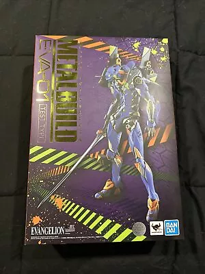 METAL BUILD Neon Genesis Evangelion Eva-01 Test Type Figure Bandai Tamashii • $240