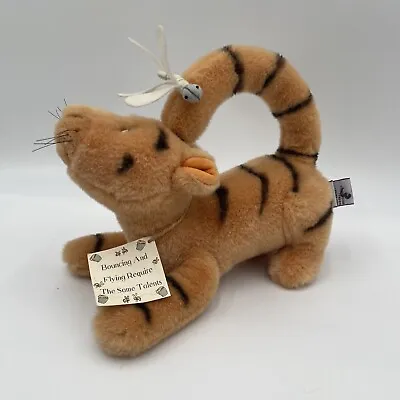 Vintage Gund Classic Pooh Disney Plush TIGGER Stuffed Tiger Dragonfly Baby (k) • $12