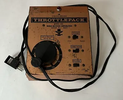 Vintage Model Rectifier Corporation MRC Throttle Pack Model 500 Transformer • $15.99