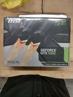 MSI Geforce GTX 1060 3GT OC 3GB Gaming Graphics Card BRAND NEW SEALED  • $20.38