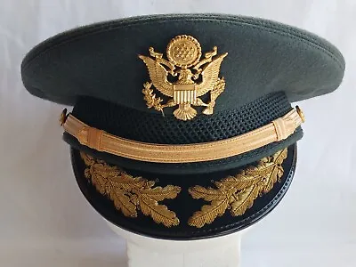Vietnam / Korean War Era Us Army Kingform Wool Field Officers Visor Cap 7 3/8 • $75