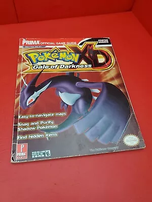 Pokemon XD: Gale Of Darkness Nintendo Prima Strategy Game Guide 2005 - NO POSTER • $19