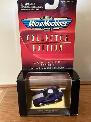Micro Machines 1996 Corvette Grand Sport Collector Edition Series 1 NEW IN BOX • $11