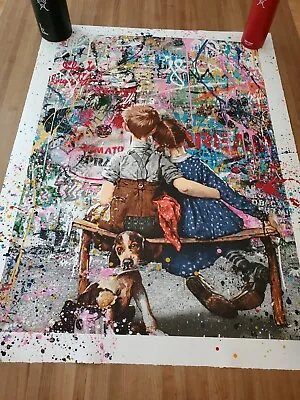 Mr. Brainwash Work Well Together Poster Print MINT S/N  2018 Only 100 Made • $6250