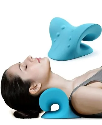 Neck And Shoulder Relaxer Cervical Traction Device For TMJ Pain Relief. • £9