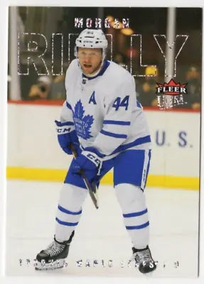 2021-22 UD Fleer Ultra Morgan Rielly #183 Silver Foil Base Toronto Maple Leafs • $0.50