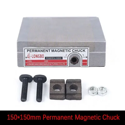 6 X 6 Permanent Magnetic Chuck Single Tilting Permanent Magnetic Chuck US Stock • $78.85