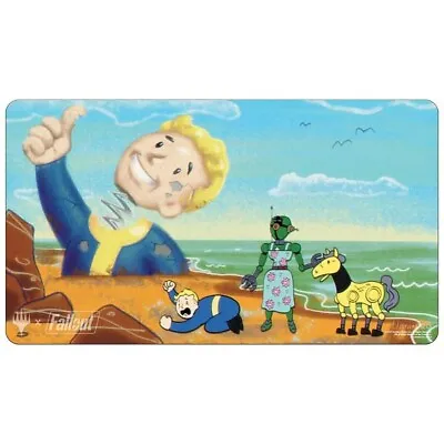 Magic Fallout Standard Card Playmat Vault Boy And Friends Magic • $37.95