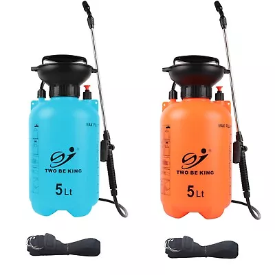 1.3Gal/5L Portable Water/Chemical Sprayer Pump Pressure Garden Spray Bottle  • $18.80