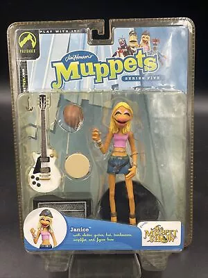 Palisades Muppets Series Five 5 Janice Pink Shirt Variant MOC Jim Henson  • $90