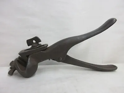 Antique HIC Vintage Hand Held Metal Hole Punch • $39.95