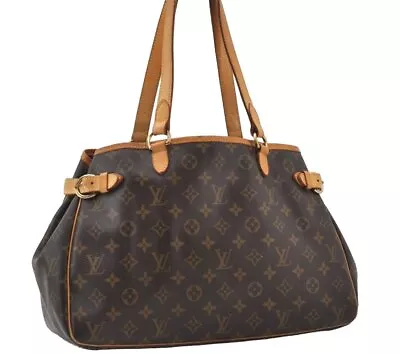 Authentic Louis Vuitton Monogram Batignolles Horizontal Tote Bag M51154 LV 0961J • $275