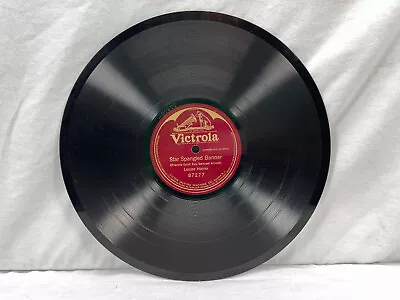 LOUISE HOMER Star Spangled  Banner 10  78 Rpm Victrola 87277 1917 (K) • $14