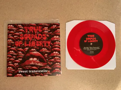 T.S.O.L Tsol 7-inch Red Vinyl Sweet Transvestite Lindsey Kuhn Limited Edition • $13