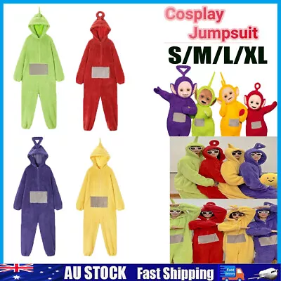 Teletubbies Adult Costume Kigurumi Pajamas Party Sports Day Book Week Cosplay JY • $25.99