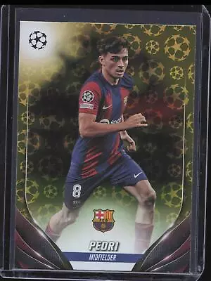 2023-24 Topps UEFA Club Competitions #15 Pedri Starball Foil • $1