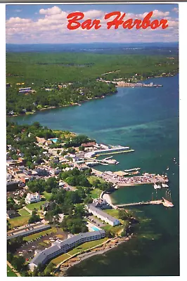 Postcard  Bar Harbor Mount Desert Island Maine  Unposted • $1.99