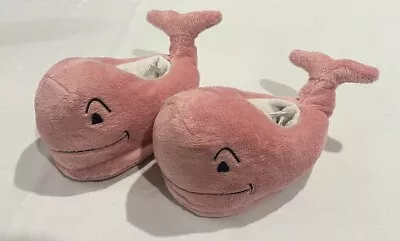 VINEYARD VINES Martha’s Vineyard PINK WHALE SLIPPERS - SIZE XS Xtra SMALL • $14.99