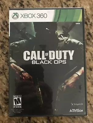 Call Of Duty: Black Ops Microsoft Xbox 360 No Game • $7.99