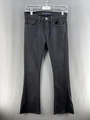J Brand Martini Flare Jeans Womens 25 Black Stretch Denim • $12.50