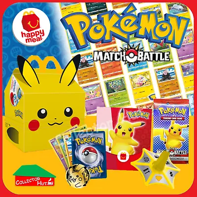 McDonald's Happy Meal 2022 Pokémon Match Battle Trading Cards You Choose • £2.99