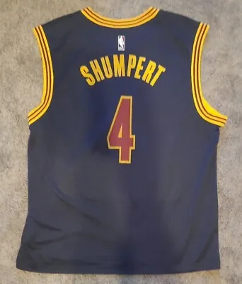 Adidas Blue Cleveland Cavaliers Iman Shumpert NBA Jersey #4 Size Large  • $29.90