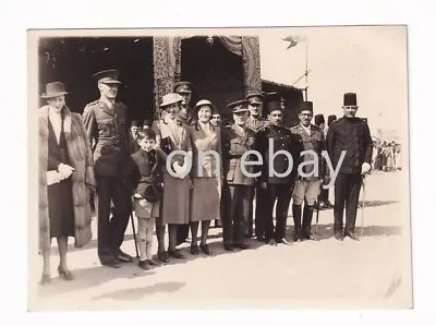 EGYPT Vintage Photo Egyptian & British Dignitaries  Event Unknown  1930s? • £8.50