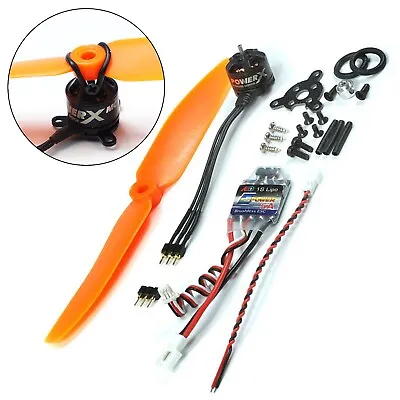 Mini Brushless Motor MC1108 4000KV 5A/2S Mount For Micro Fixed Wing RC Airplane • $46.99