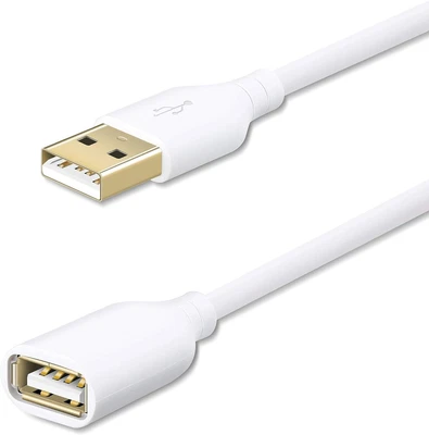 $16.94 • Buy Fasgear [10ft/3m] USB 2.0 Extension Cable - A Male To A Female Charging And Sync