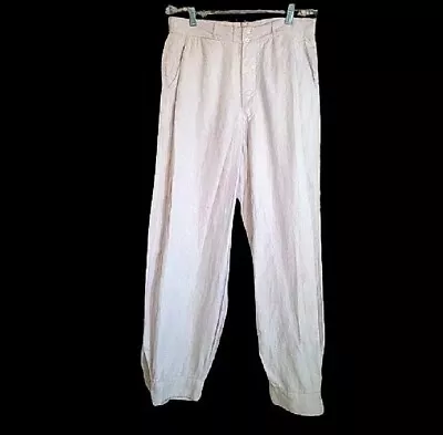 Vintage 1920s Mens IRISH LINENS Plus Fours Golf Pants AKA KNICKERBOCKERS M • $65