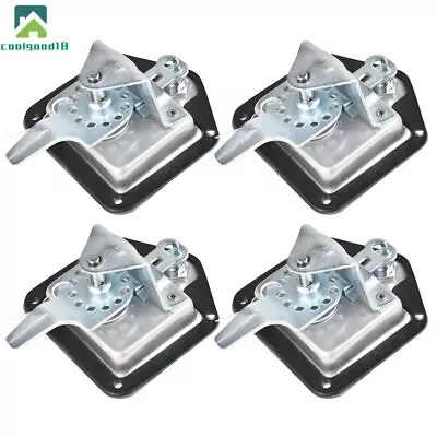 4 Trailer Door Latch T-Handle Lock Stainless Steel Keys Camper RV Truck Toolbox • $40