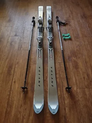 Volant Power Karve Skis 184 Cm W/adjustable Salomon 850 Bindings And Poles • $130