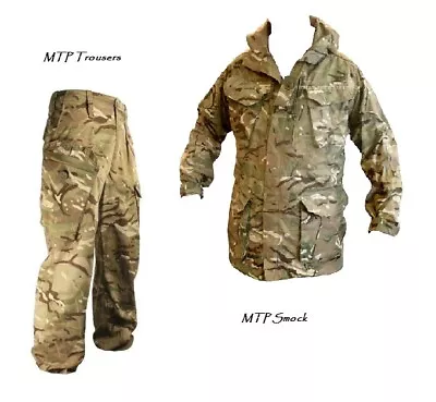 £49.99 • Buy MTP PCS OFFER Windproof SMOCK + TROUSERS British Army/Military Grade 1