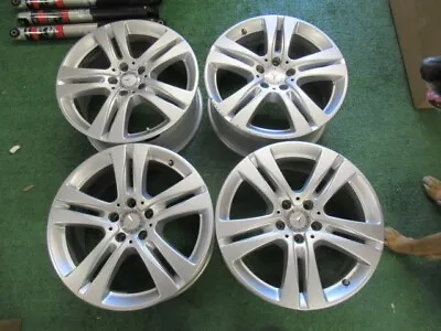 (4) 2017 2018 2019 Mercedes Benz S550 Oem Factory 18  Wheels Rims A2224013400 • $449