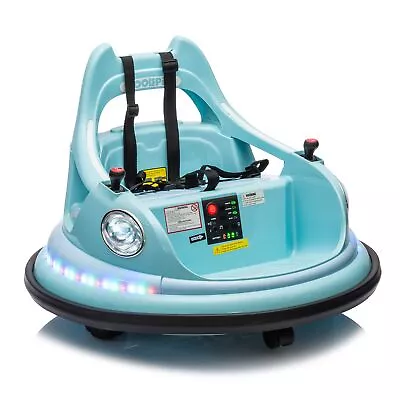 12V Kids Ride On Bumper Car W/ Remote Control LED Lights 1.5-5 Years Old • $143.70