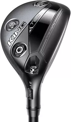 New LH Cobra King Tec Black 21 Degree 4 Hybrid Stiff W/Headcover • $95.99