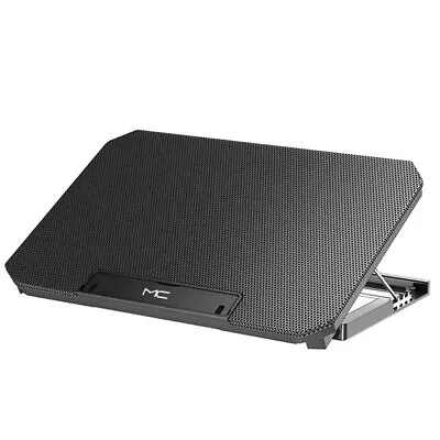 MC Q100 Laptop Cooler 2-fan Laptop Cooling Stand Low Noise Design 4-level Adjust • $21