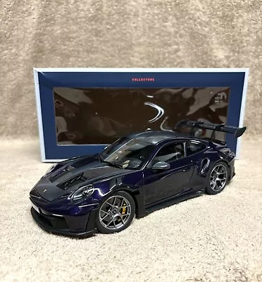 1/18 NOREV Porsche 911 (992) GT3 Rs Weissach Package 2022 Viola Purple Limit 504 • $199.95