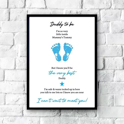 Daddy To Be Gifts Baby Shower Gift For Dad Fathers Day Gift From Bump • £2.99