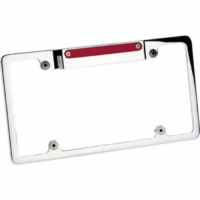 Billet Specialties 55520 License Plate Frame With 3rd Brake Light - Polished • $111.34