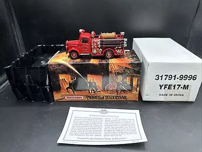 1939 Bedford Pump & Horse Truck Matchbox Models Of Yesteryear YFE-17M • $16.99