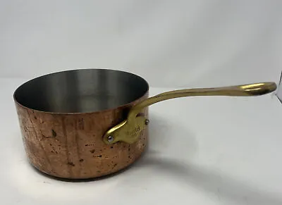 Mauviel 1830 Copper Sauce Pan Pot 8” Stainless France • $149.95