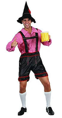 £14.99 • Buy Mens German Beer Festival Bavarian Oktoberfest Lederhosen Fancy Dress Outfit 3PC