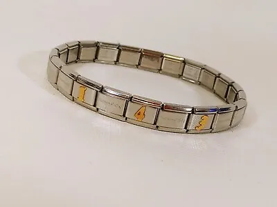 Nomination Brand Stainless Steel Stretch Bracelet  143  I Love You Bracelet 90s • $66.75