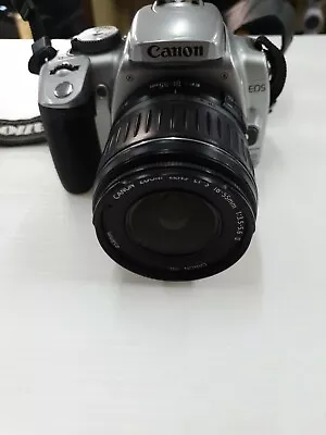 Canon Eos 400D & Canon Zoom EF 75-300mm Lens & Flash  • $372