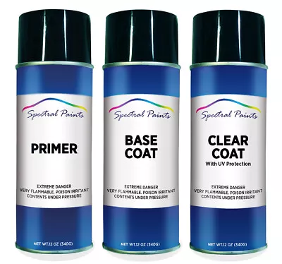 For Kia FBD Electronic Blue Pearl Aerosol Paint Primer & Clear Compatible • $62.99